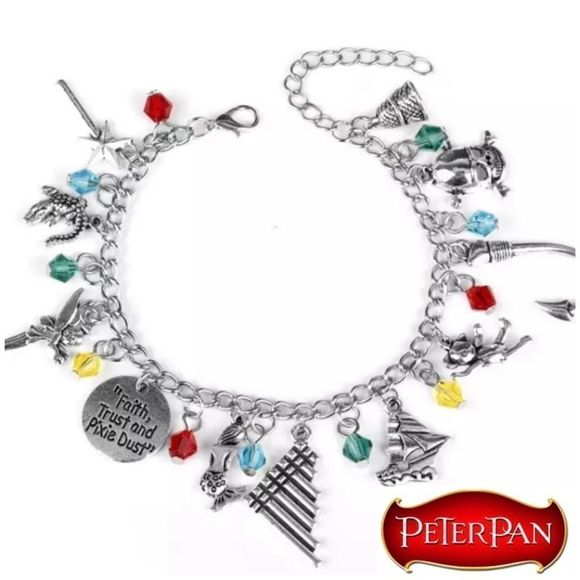 Jewelry - Disney’s Peter Pan Charm Bracelet